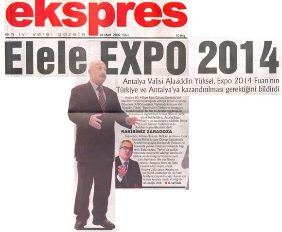 Antalya Ekspres - Elele EXPO 2014 - 24 Mart 2009