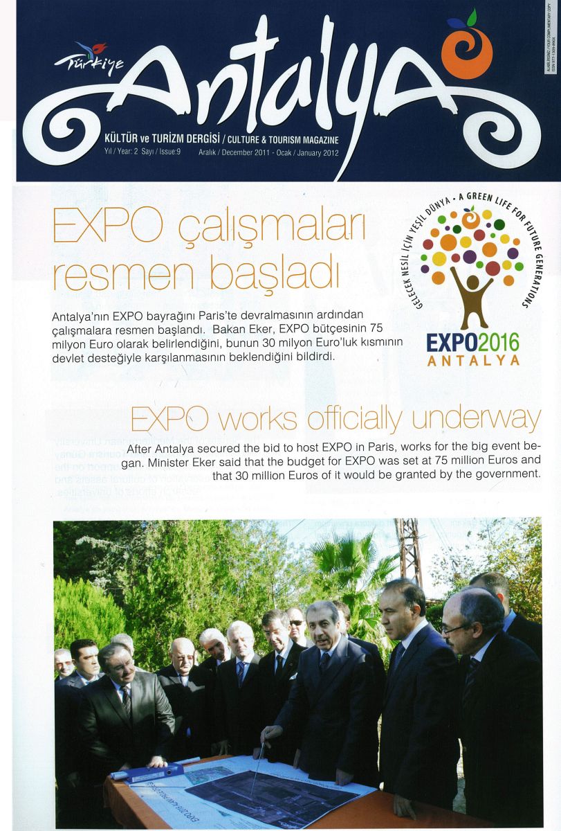Antalya - Expo Çalışmaları Resmen Başladı - Aralık - Ocak 2012
