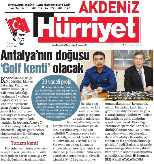 Hürriyet Akdeniz - Antalya'nın Doğusu 