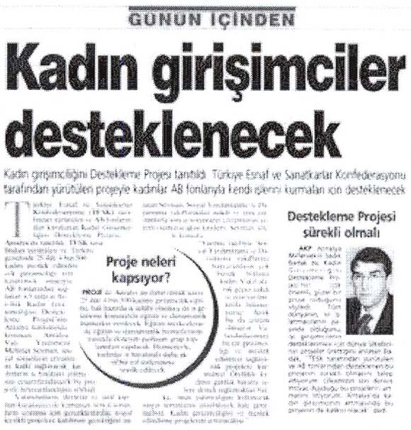 Sabah Akdeniz - Kadın Girişimciler Desteklenecek - 19 Şubat 2008