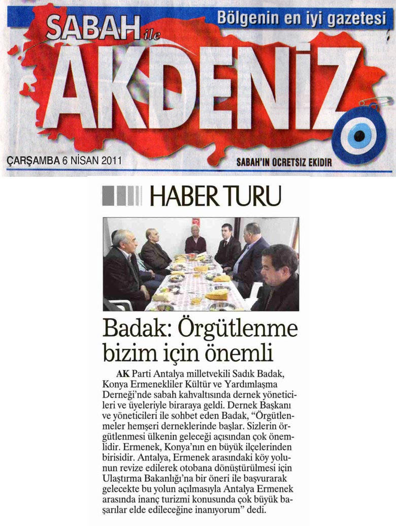 Sabah Akdeniz - Badak: Örgütlenme bizim için önemli - 6 Nisan 2011