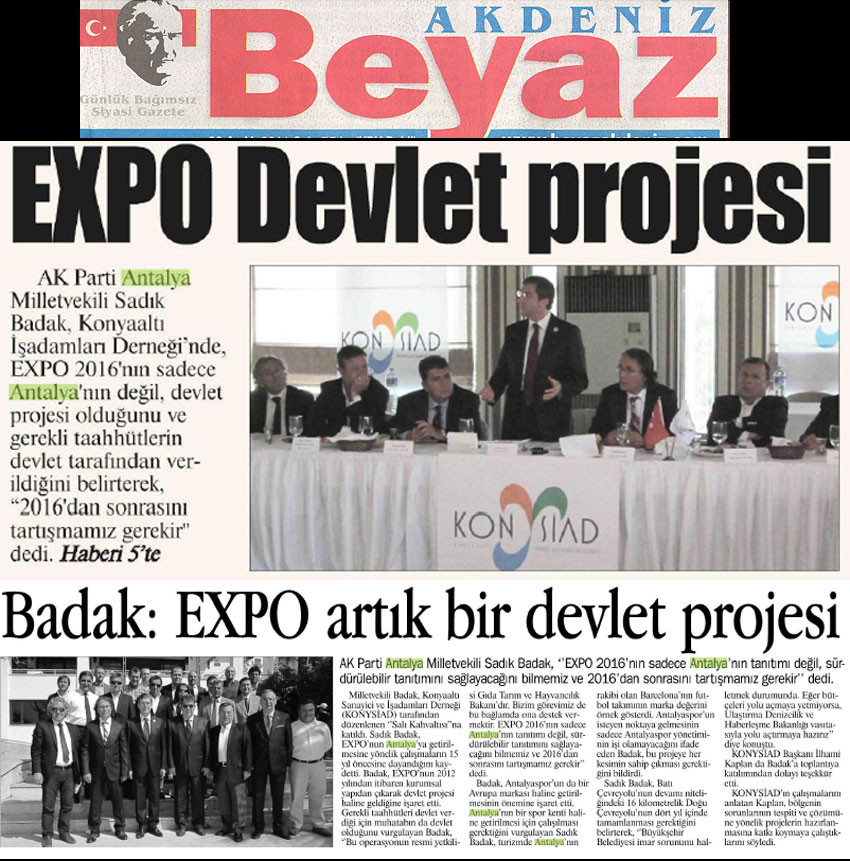 Beyaz Akdeniz - Expo Devlet Projesi - 18 Nisan 2012