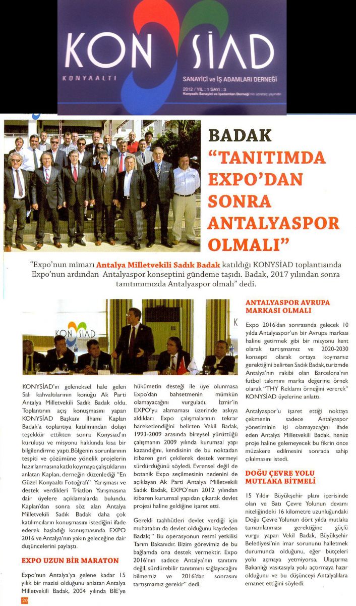 KONYSİAD - Badak 